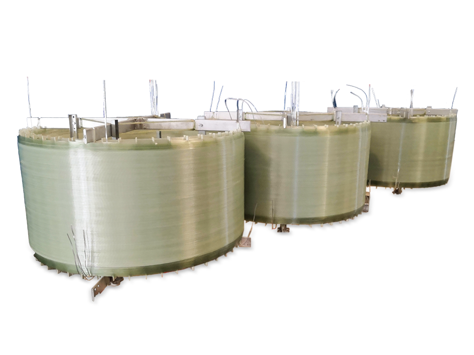 Hollow filter reactors